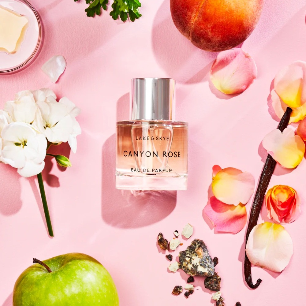 Lake & Skye CANYON ROSE EAU DE PARFUM 2ml decant with spray please note the size